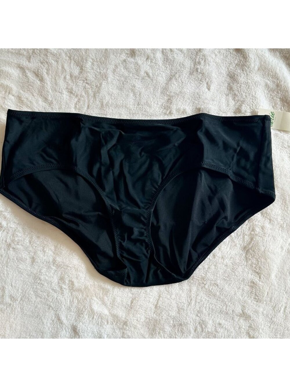 NWT Aerie Black Hipster Bikini Bottom - Size: Large